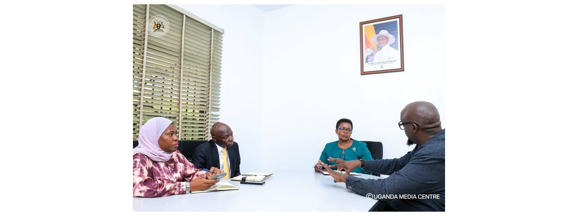 Ministry Leadership Visits Uganda Media Centre