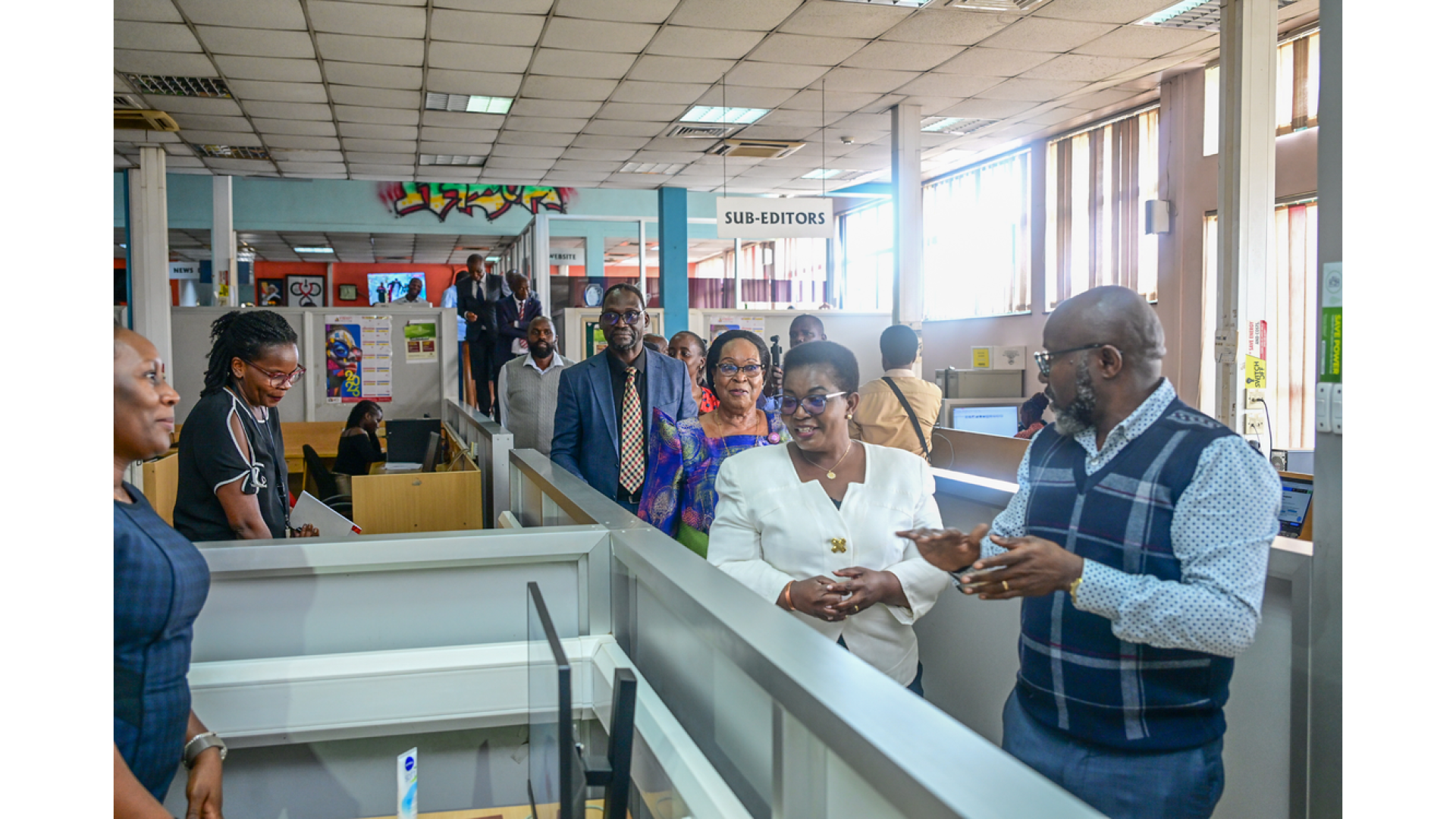 Ministry Leadership Visits Vision Group for Familiarisation Engagement