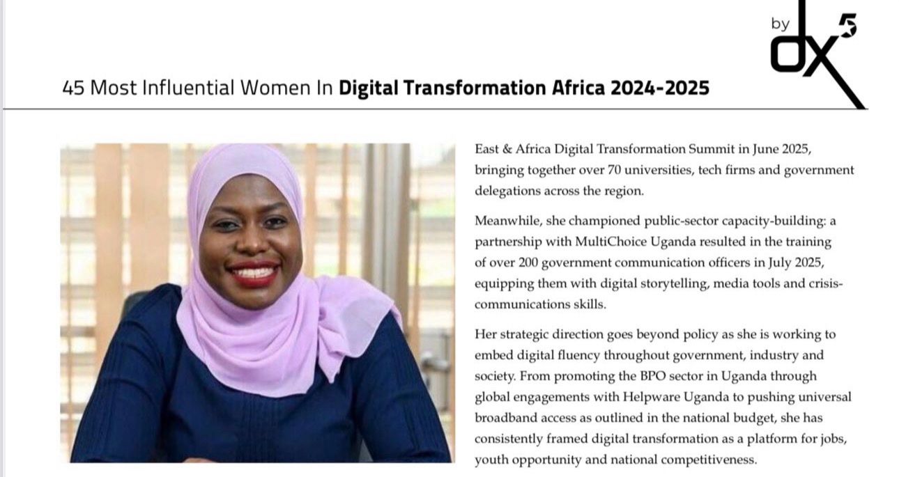 Dr. Aminah Zawedde named among Africa's Top Women in Digital Transformation