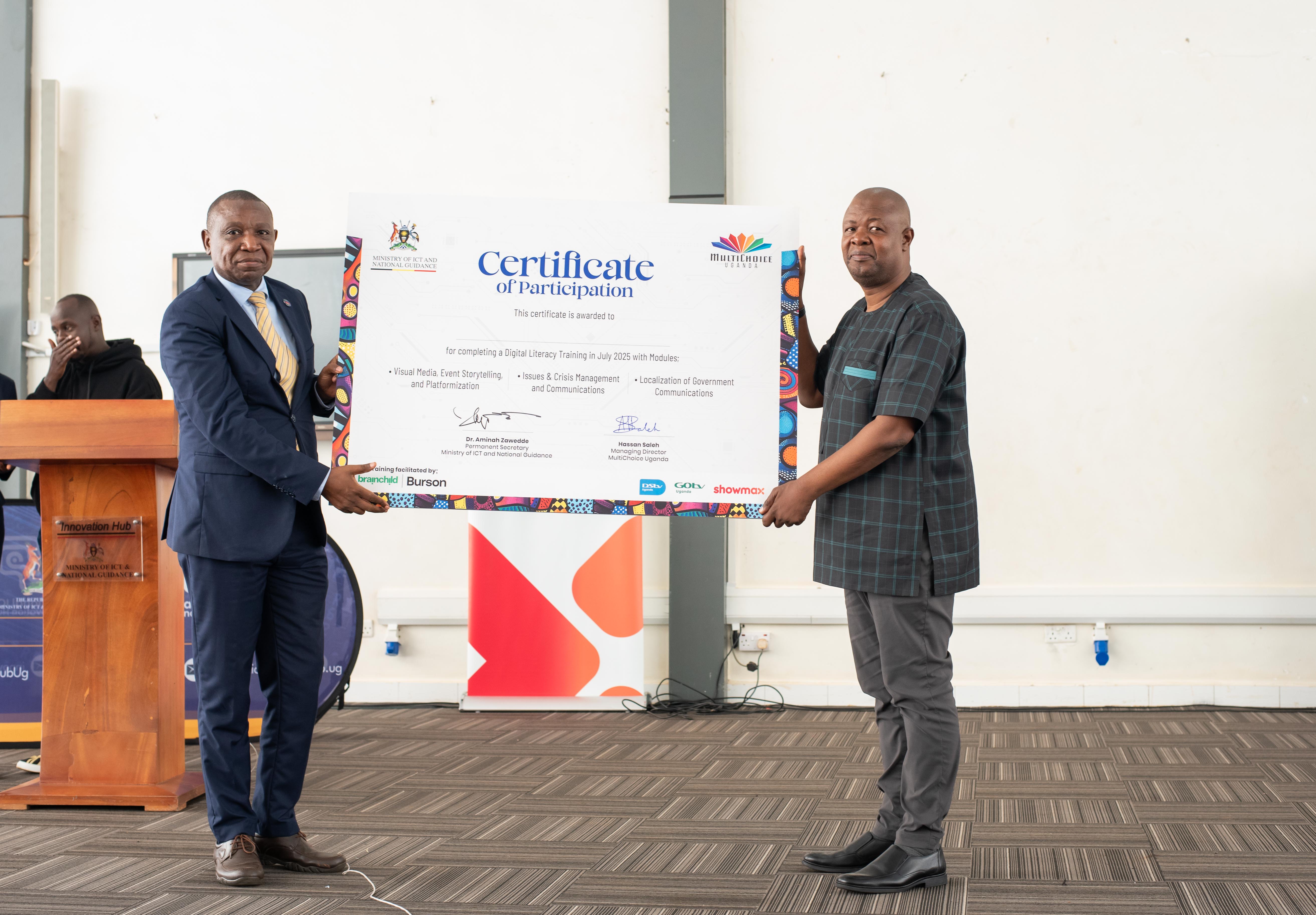 Ministry and MultiChoice Roll Out Strategic Training for Gov ...